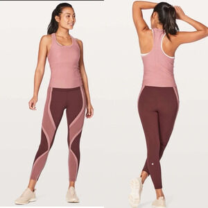 Lululemon Wild Twist 7/8 Tight *25"
Redwood / Auburn / Quicksand size 8